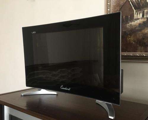 24 `  LED HD CURVED  TV  On promotion.