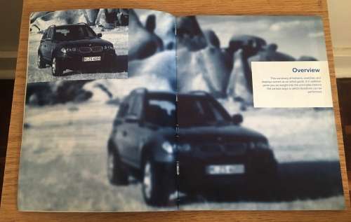 BMW X3 Owners Manual