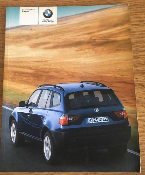 BMW X3 Owners Manual