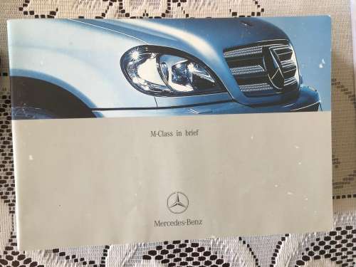 Mercedes ML Owners Manual