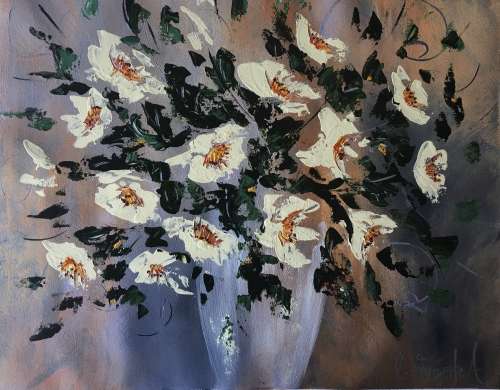 SA artist Bridgette Allan - acrylic on canvas