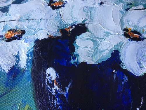 SA artist Bridgette Allan - acrylic on canvas