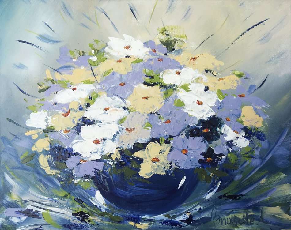 SA artist Bridgette Allan - acrylic on canvas