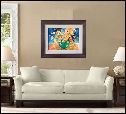 SA artist Bridgette Allan - acrylic on canvas