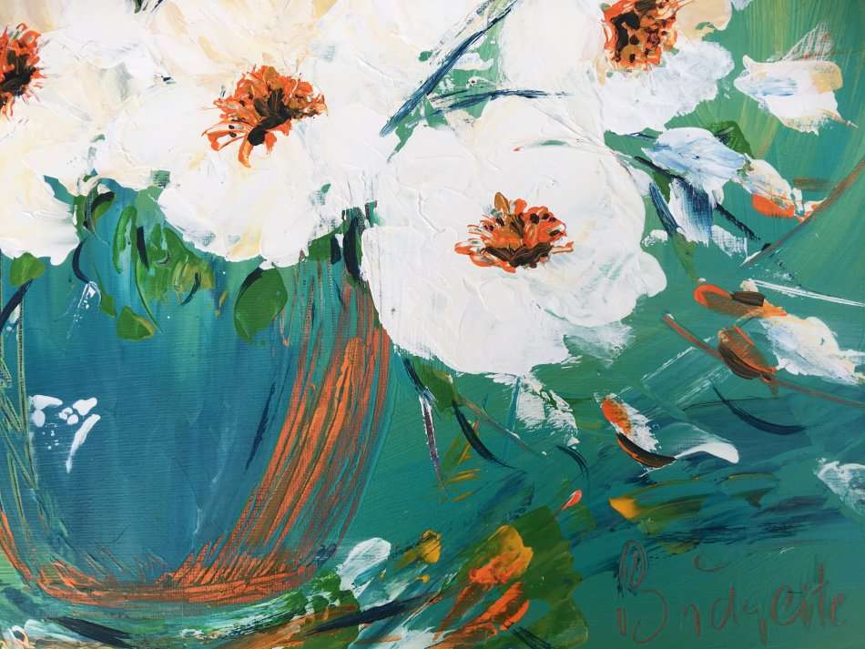 SA artist Bridgette Allan - acrylic on canvas