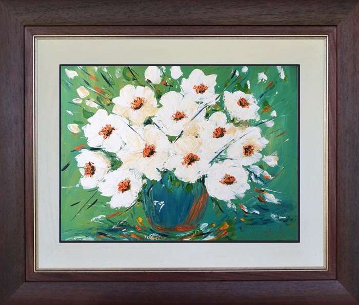 SA artist Bridgette Allan - acrylic on canvas