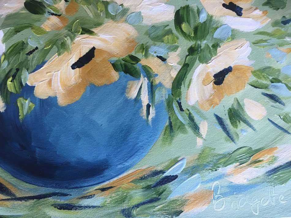 SA artist Bridgette Allan - original painting on canvas