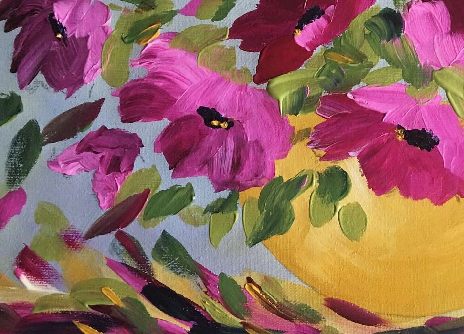 SA artist Bridgette Allan - original painting on canvas