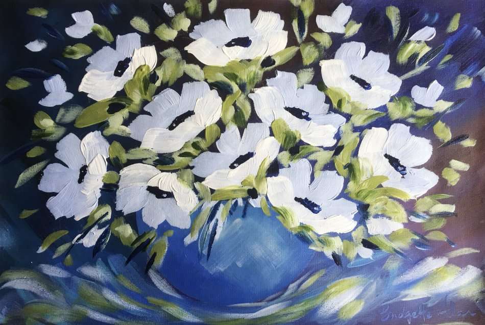SA artist Bridgette Allan - original painting on canvas