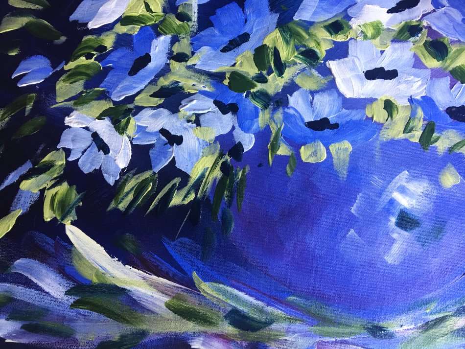 SA artist Bridgette Allan - original painting on canvas