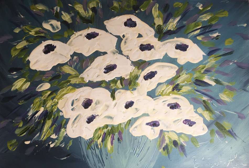 SA artist Bridgette Allan - original painting on canvas