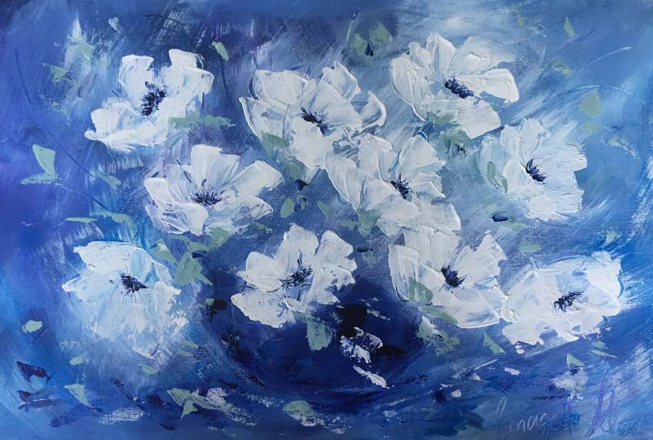 SA artist Bridgette Allan - original painting on canvas