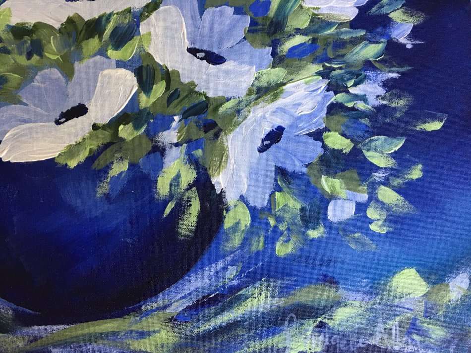 SA artist Bridgette Allan - original painting on canvas