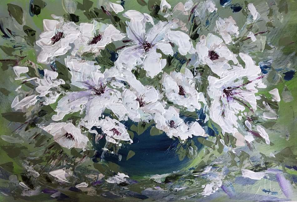 SA artist Bridgette Allan - original painting on canvas