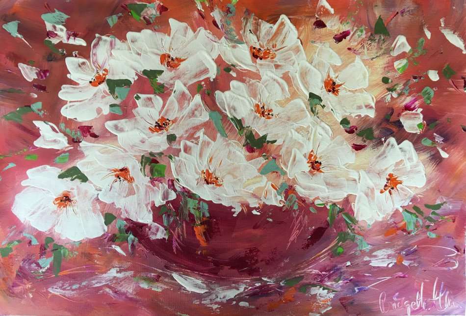 SA artist Bridgette Allan - original painting on canvas