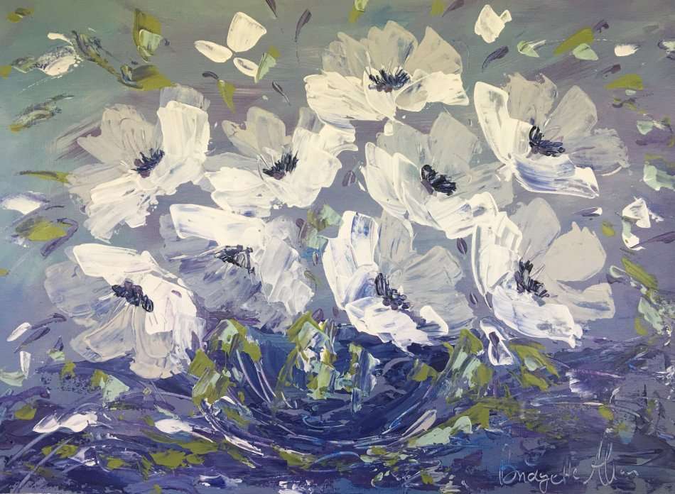 SA artist Bridgette Allan - original painting on canvas