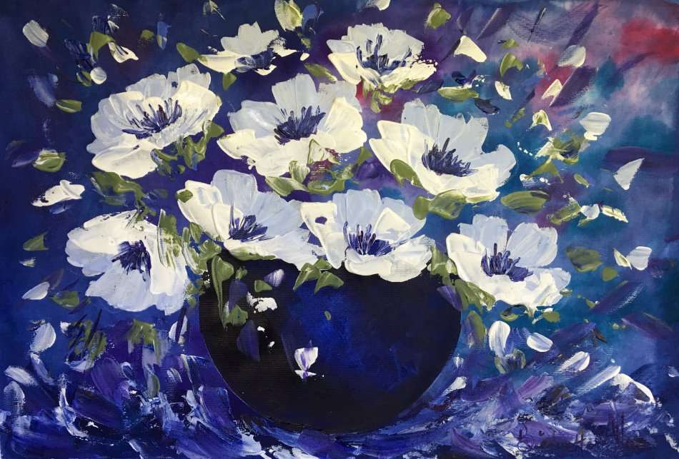 SA artist Bridgette Allan - original painting on canvas