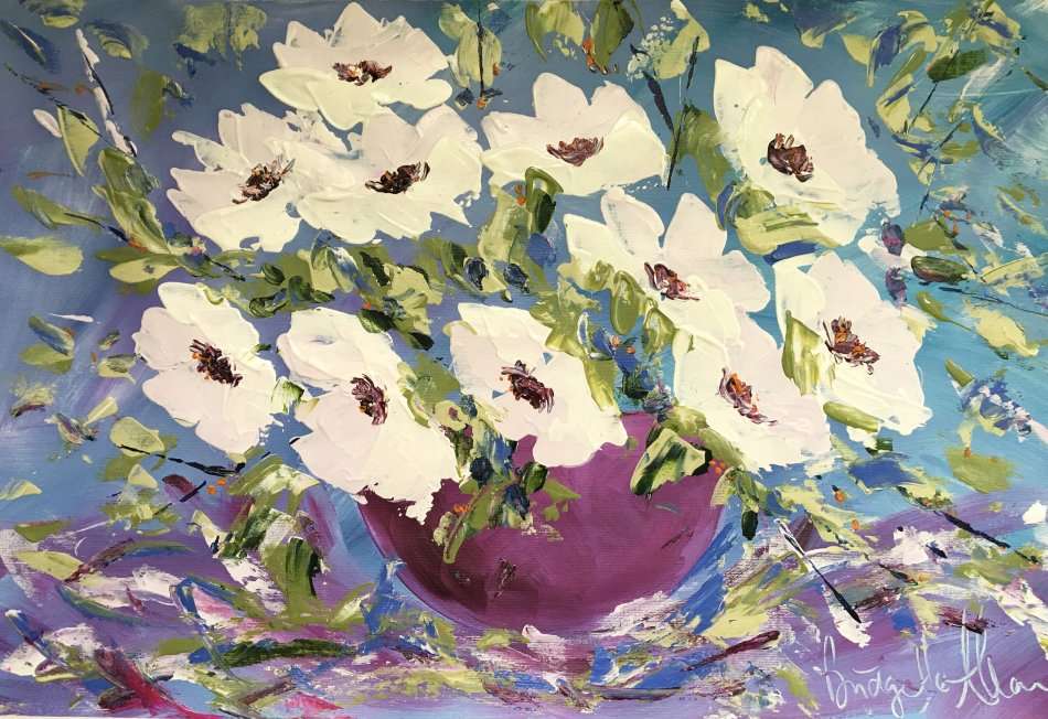 SA artist Bridgette Allan - original painting on canvas