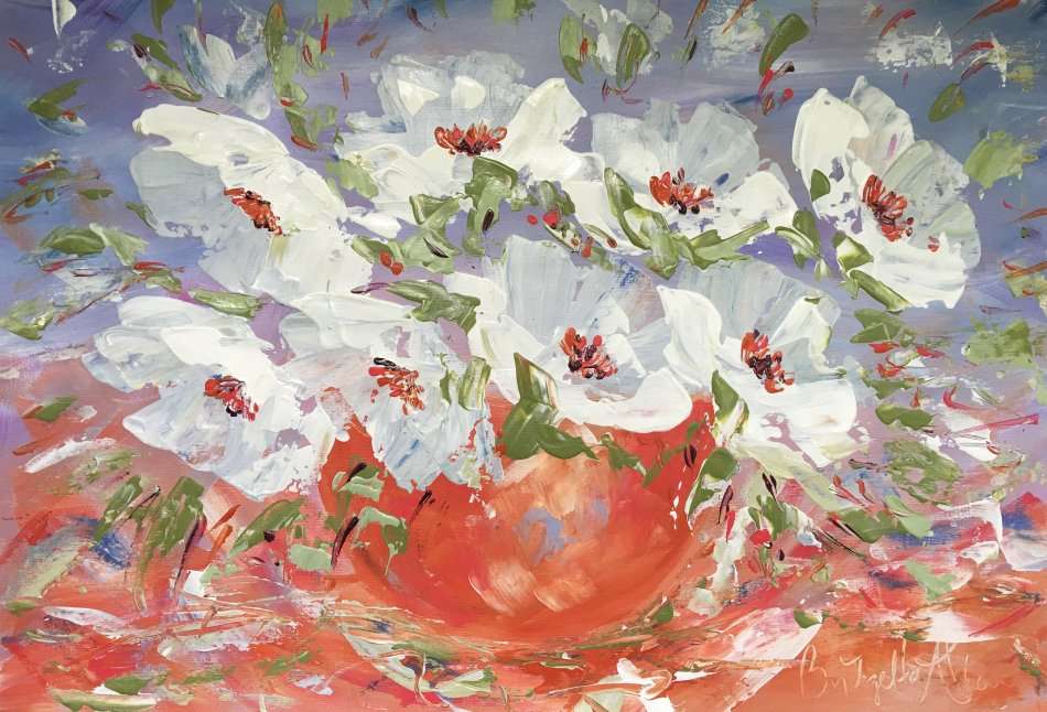 SA artist Bridgette Allan - original painting on canvas