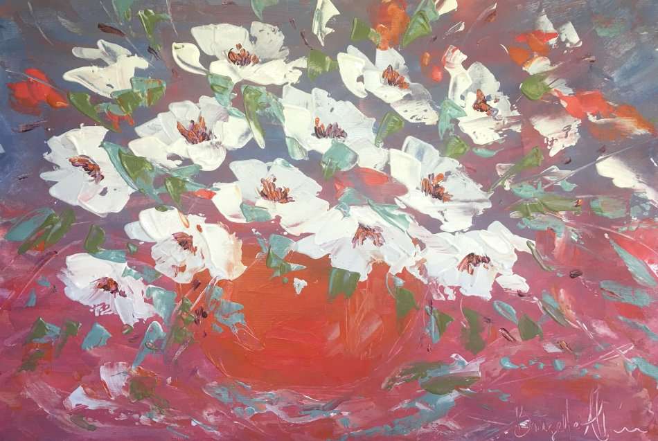 SA artist Bridgette Allan - original painting on canvas