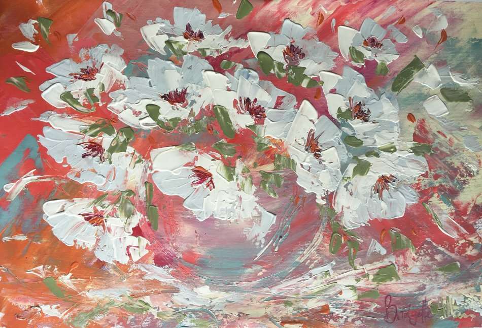 SA artist Bridgette Allan - original painting on canvas