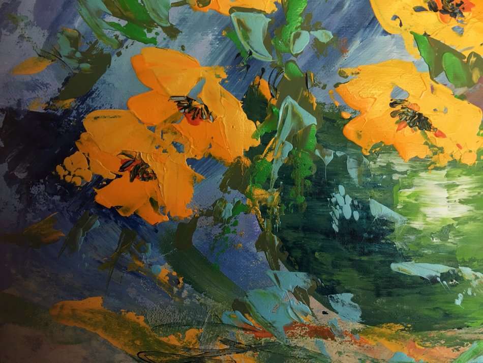 SA artist Bridgette Allan - original painting on canvas