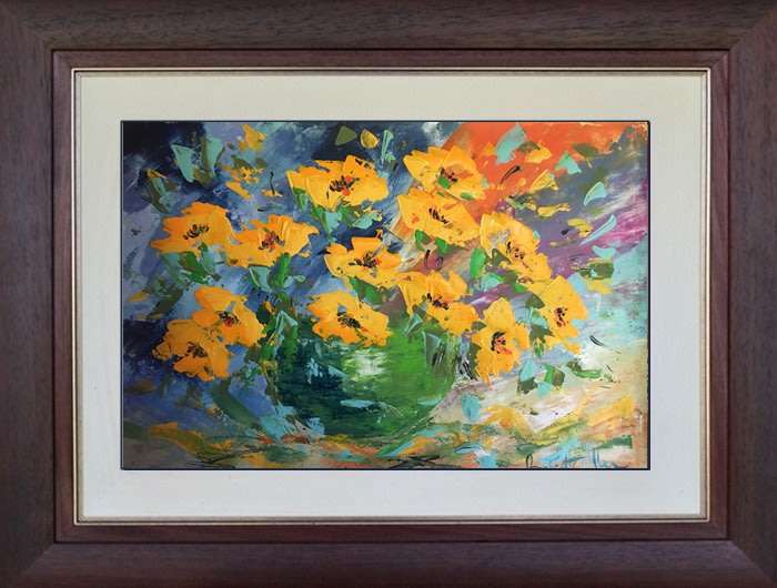 SA artist Bridgette Allan - original painting on canvas