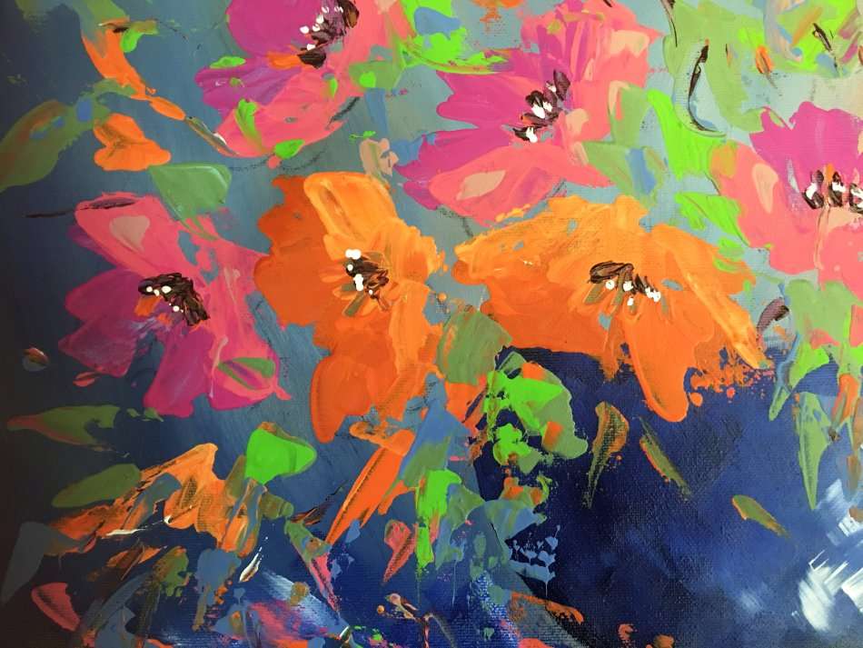 SA artist Bridgette Allan - original painting on canvas