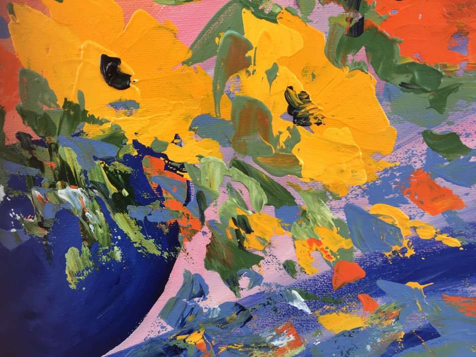 SA artist Bridgette Allan - original painting on canvas