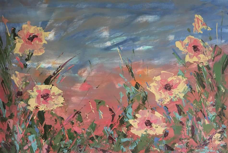 SA artist Bridgette Allan - original painting on canvas