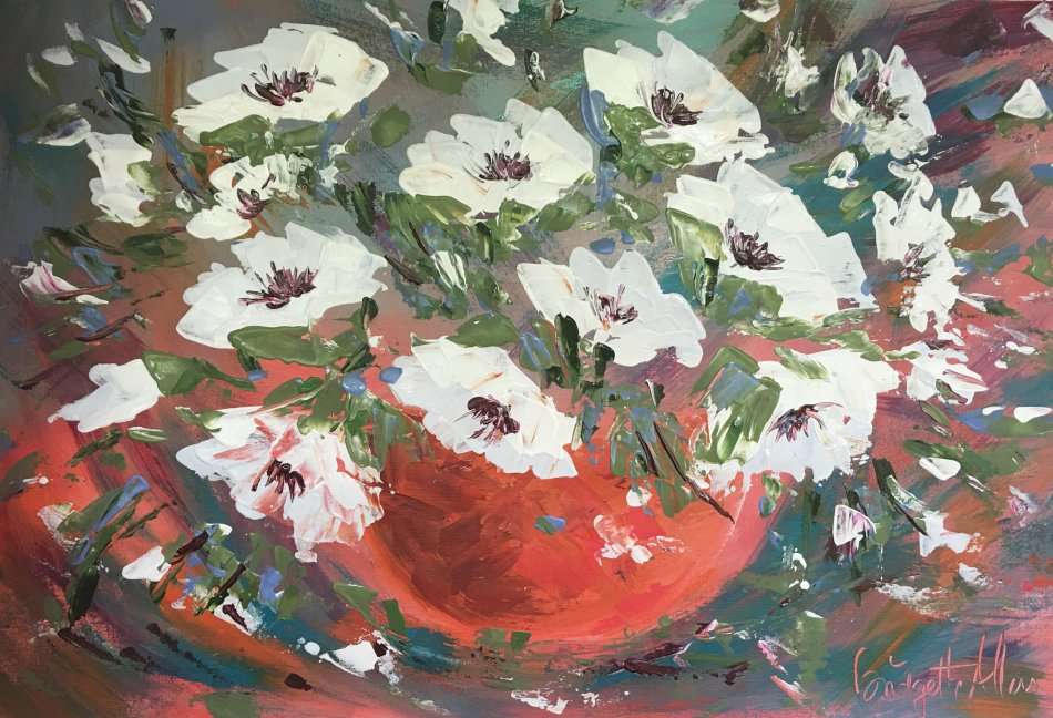 SA artist Bridgette Allan - original painting on canvas