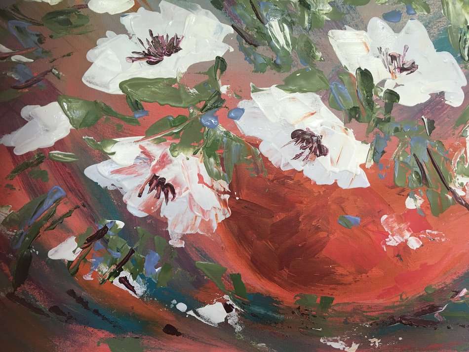 SA artist Bridgette Allan - original painting on canvas