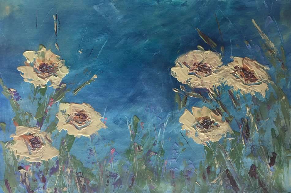 SA artist Bridgette Allan - original painting on canvas