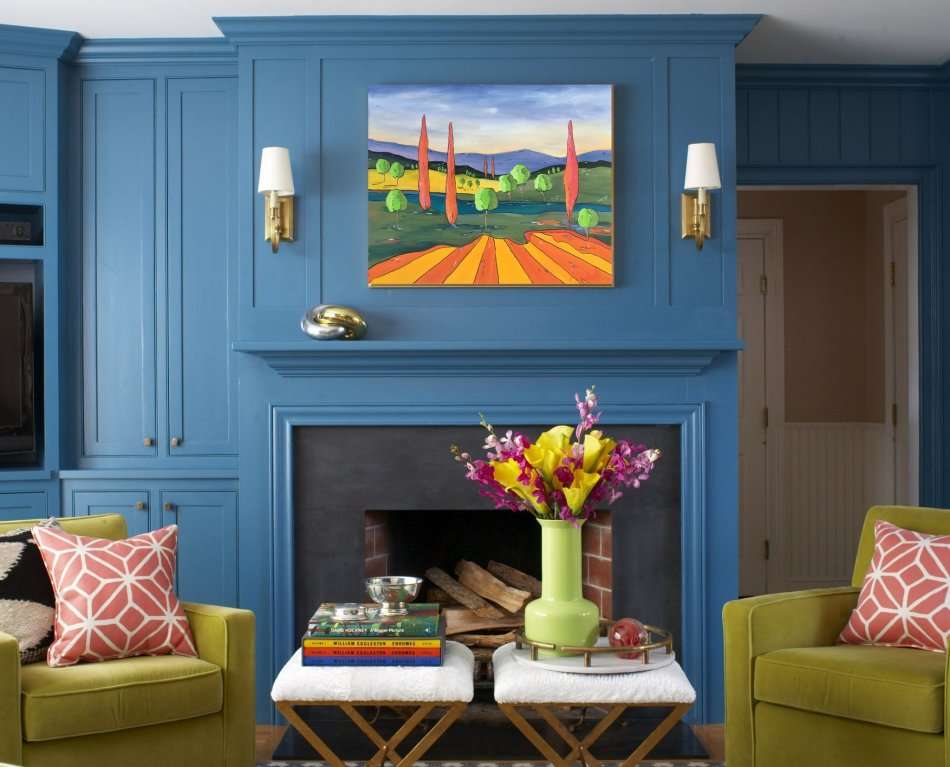 SA artist Bridgette Allan - original painting on DEEP EDGE canvas