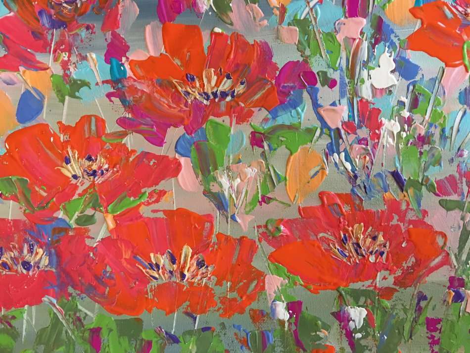 SA artist Bridgette Allan - original painting on canvas