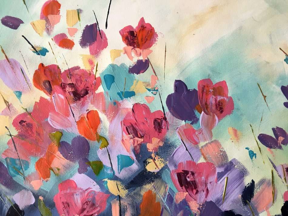 SA artist Bridgette Allan - original painting on canvas