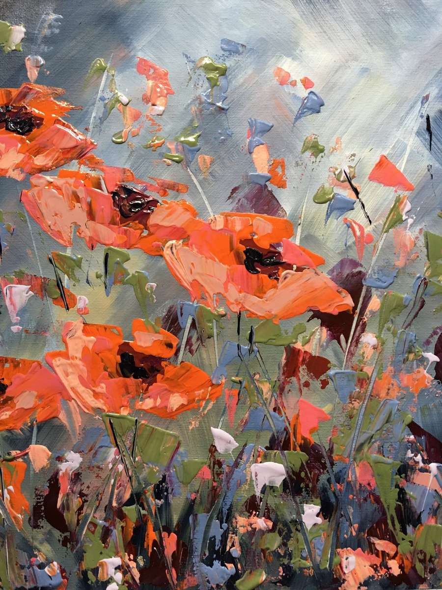 SA artist Bridgette Allan - original painting on canvas