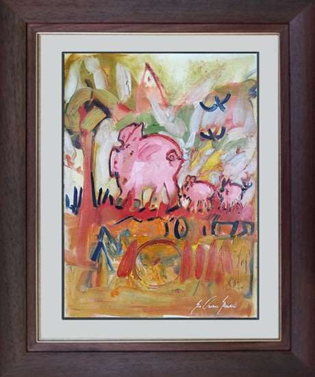 SA artist Eric Eatwell - original oil painting on canvas