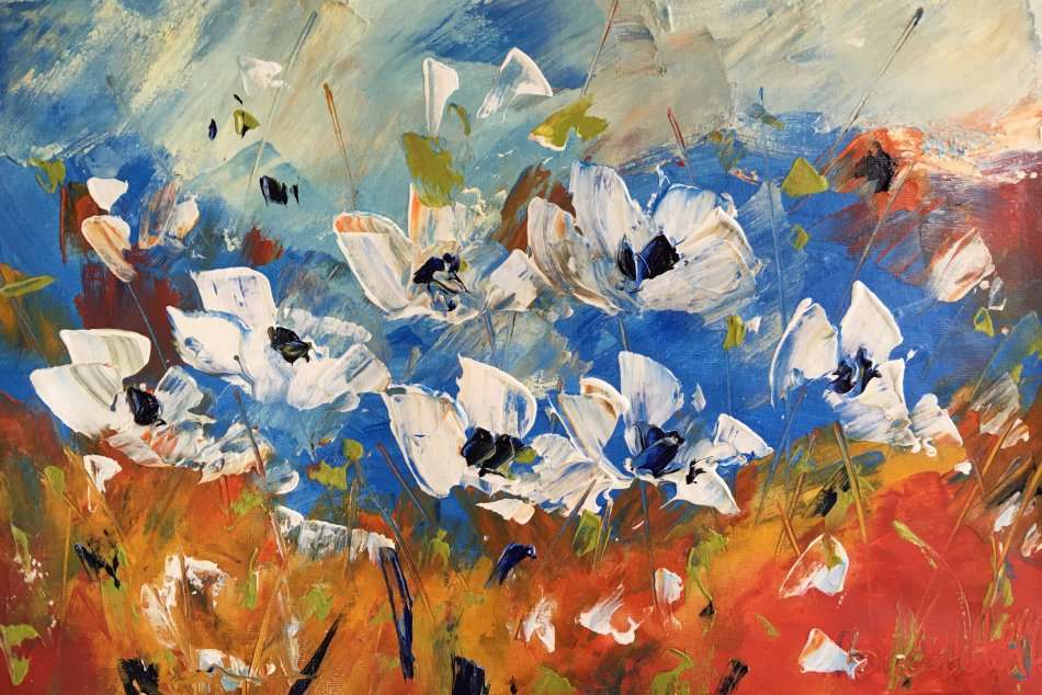 SA artist Bridgette Allan - original painting on canvas