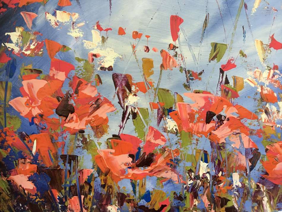 SA artist Bridgette Allan - original painting on canvas