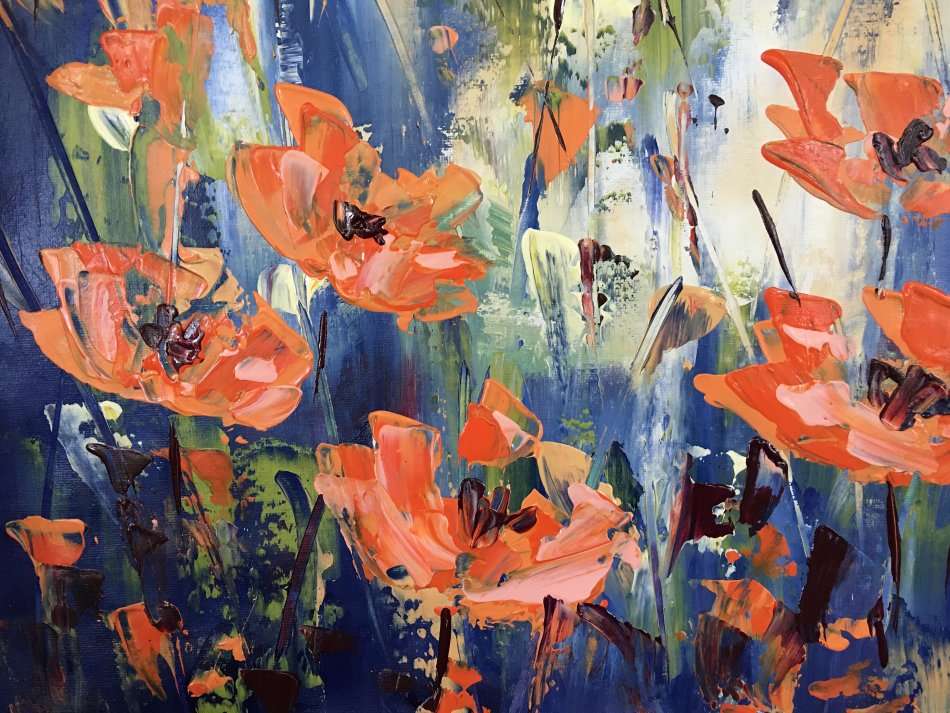 SA artist Bridgette Allan - original painting on canvas