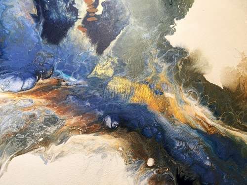 Original Art ABSTRACT Bridgette Allan