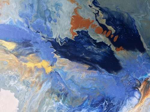 Original Art ABSTRACT Bridgette Allan