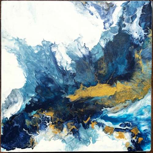 Original Art ABSTRACT Bridgette Allan