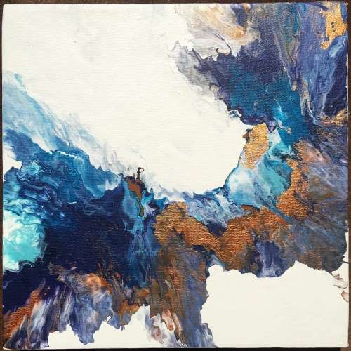 Original Art ABSTRACT Bridgette Allan