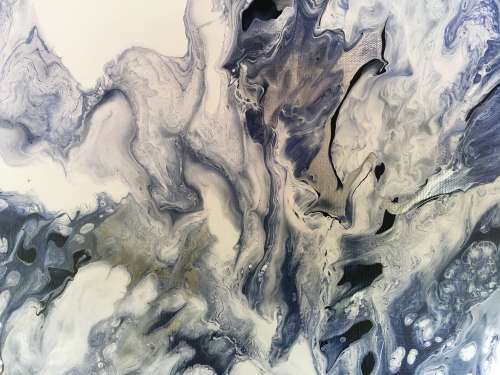 Original Art ABSTRACT Bridgette Allan