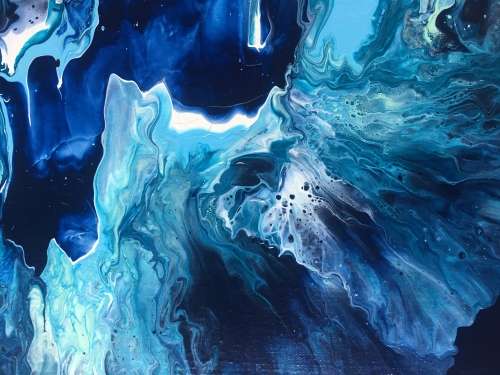 Original Art ABSTRACT Bridgette Allan