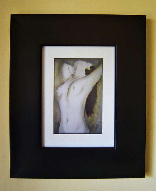 SA artist Bridgette Allan** NUDE STUDY**