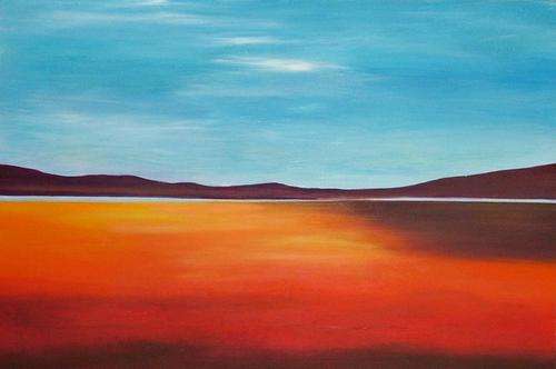 SA Artist Bridgette Allan contemporary landscape