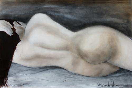 SA Artist Bridgette Allan Large canvas